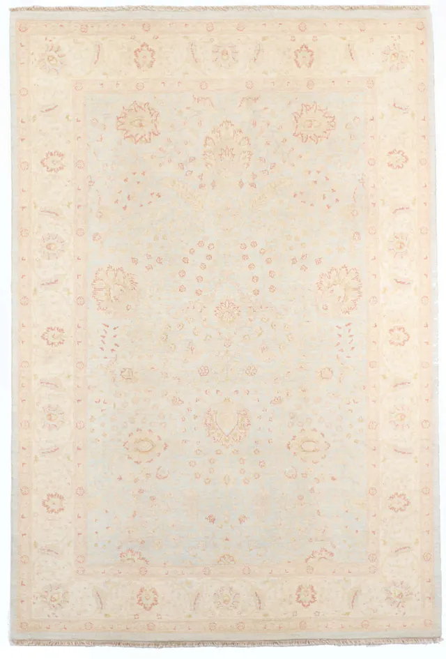 Garous Ziegler Rug Duck Egg Blue in 8 x 5'5, 245 × 168 cm