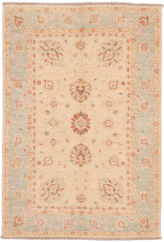 Garous / Ziegler Design Rug – Beige 5 x 3, 147 × 98 cm