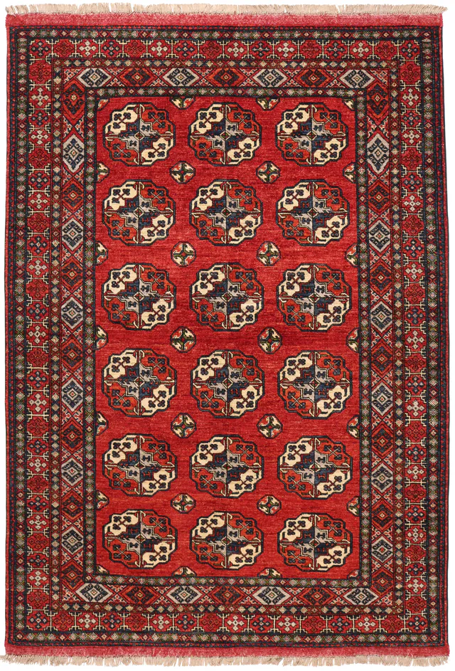Luxury Hand Knotted Turkmen Rug, 239 × 166 cm