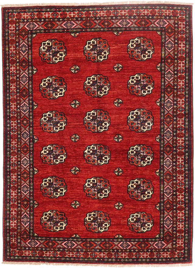 Ersari Afghan Hand Knotted rug, 225 × 164 cm