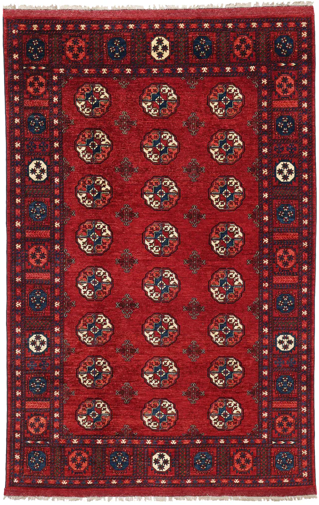 Afghan Ersari Rug, 322 × 202 cm