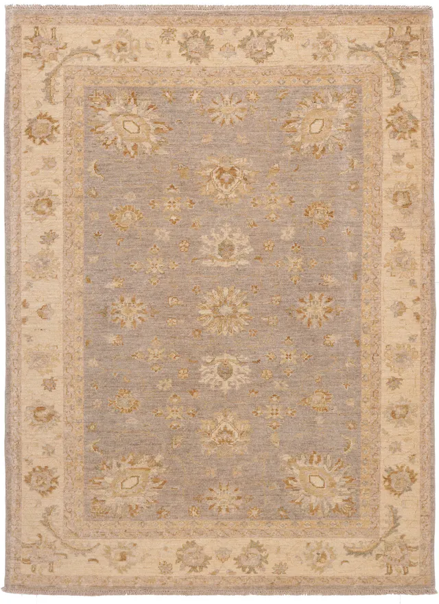 Garous / Ziegler Design Rug – Grey, 192 × 140 cm