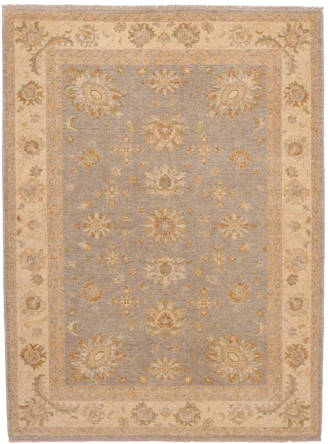 Garous / Ziegler Design Rug – Grey, 205 × 147 cm