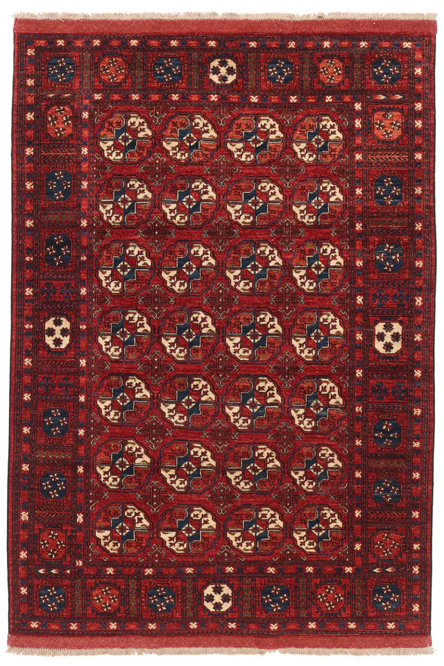 Ersari Hand Knotted rug, 245 × 157 cm