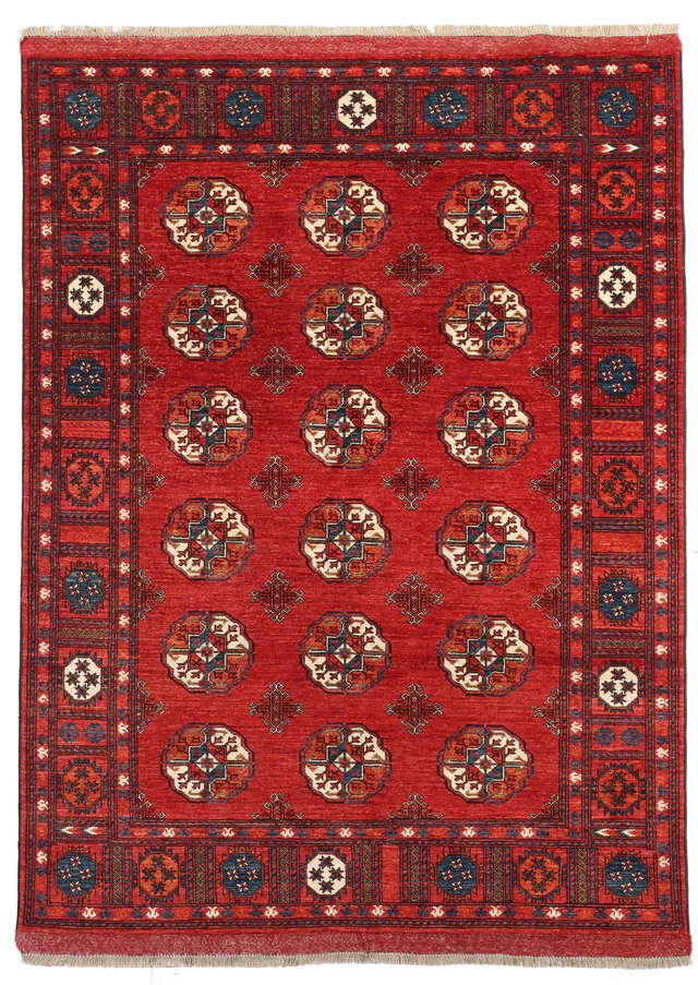 Ersari Hand Knotted rug in, 240 × 172 cm