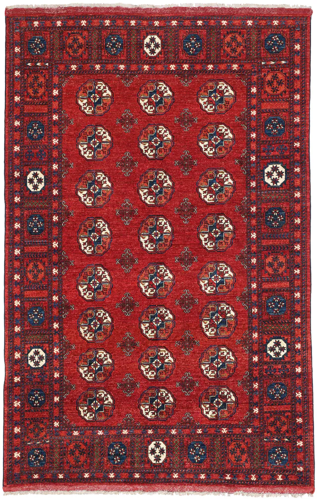 Afghan Ersari Rug, 300 × 194 cm