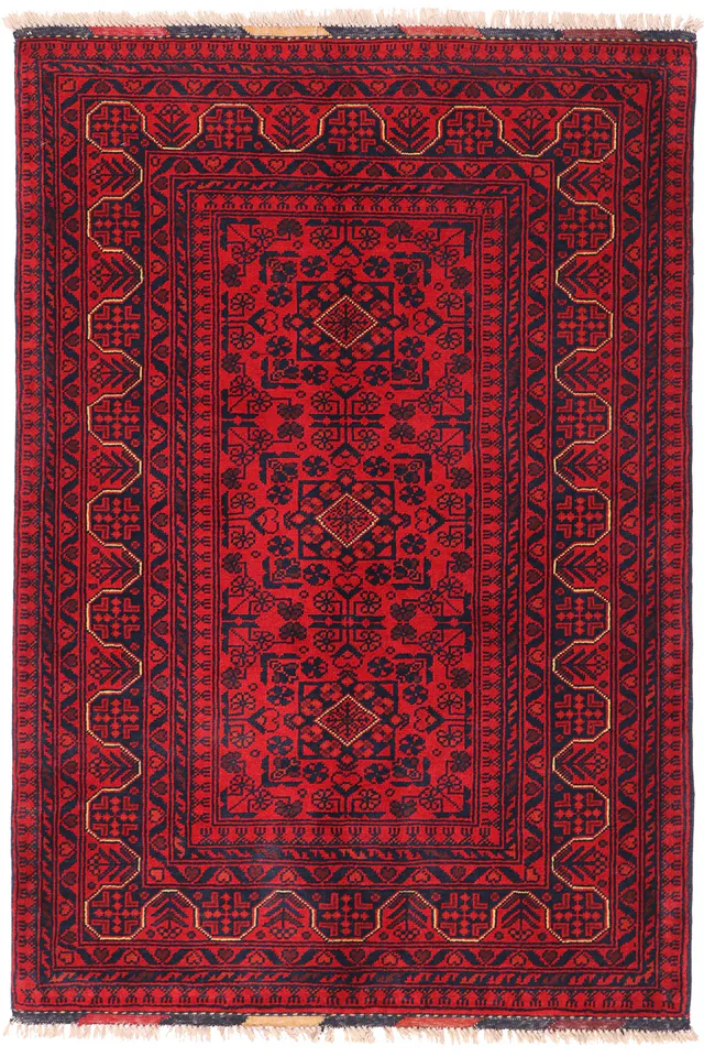Khal Mohammad Afghan Rug, 143 × 98 cm