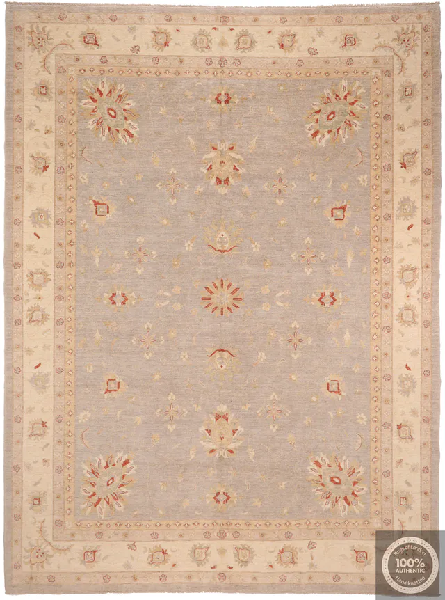Garous Ziegler design rug, 376 × 283 cm