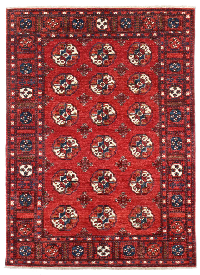 Afghan Ersari Rug, 245 × 174 cm
