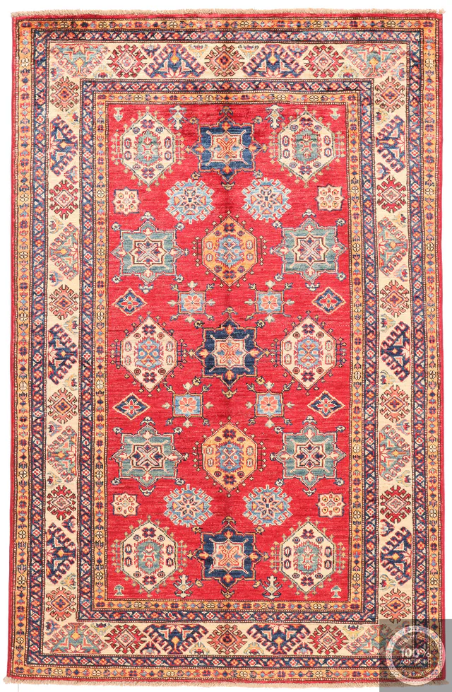 Caucasian Kazak design rug red, 179 × 116 cm