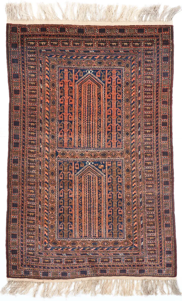 Balouch Baluch Rug in, 144 × 90 cm