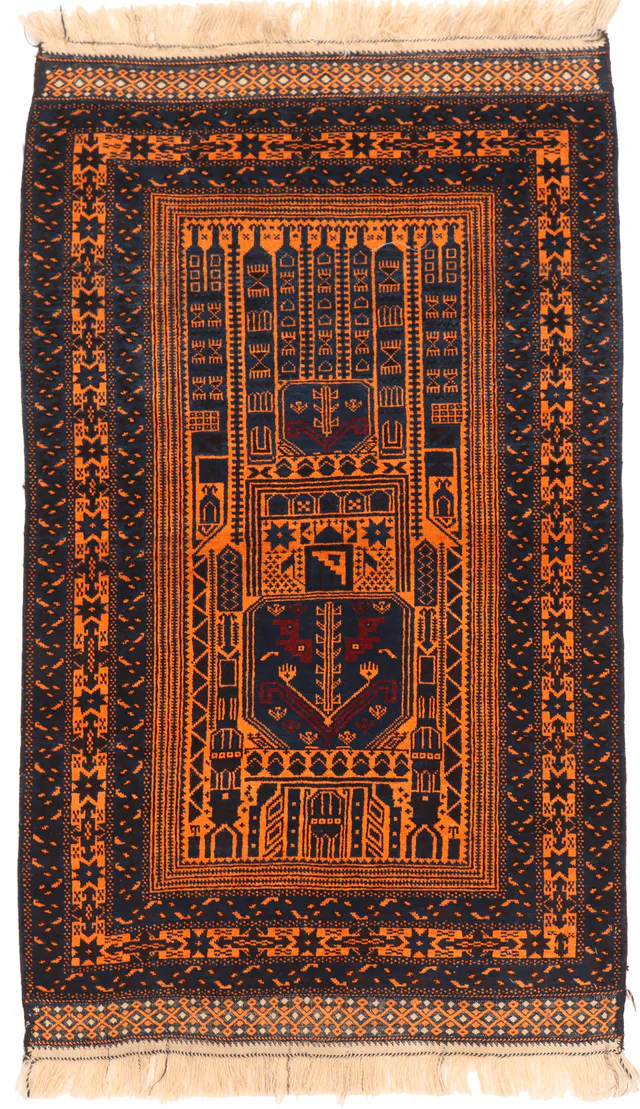 Fine Balouch Baluch rug, 137 × 89 cm