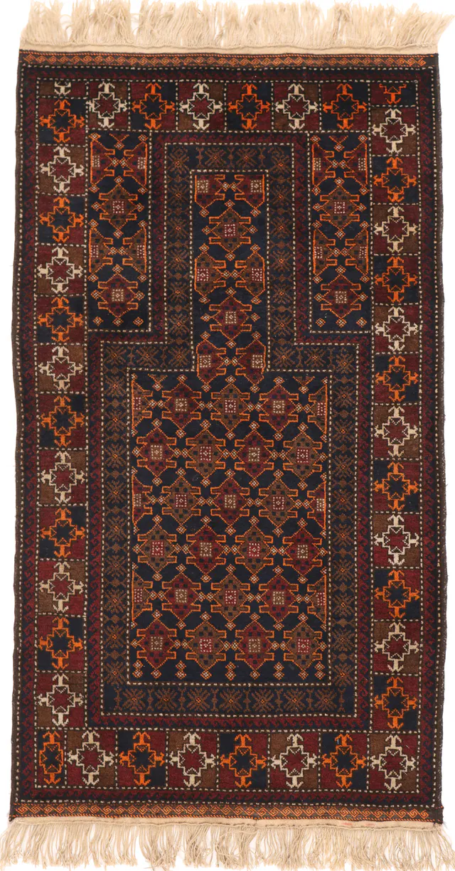 Fine Balouch Baluch rug, 139 × 79 cm