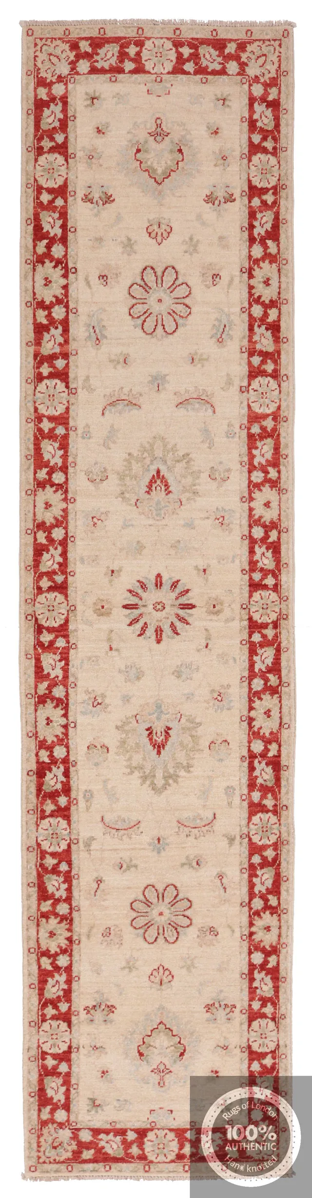 Garous / Ziegler Design Runner – Beige, 296 × 68 cm