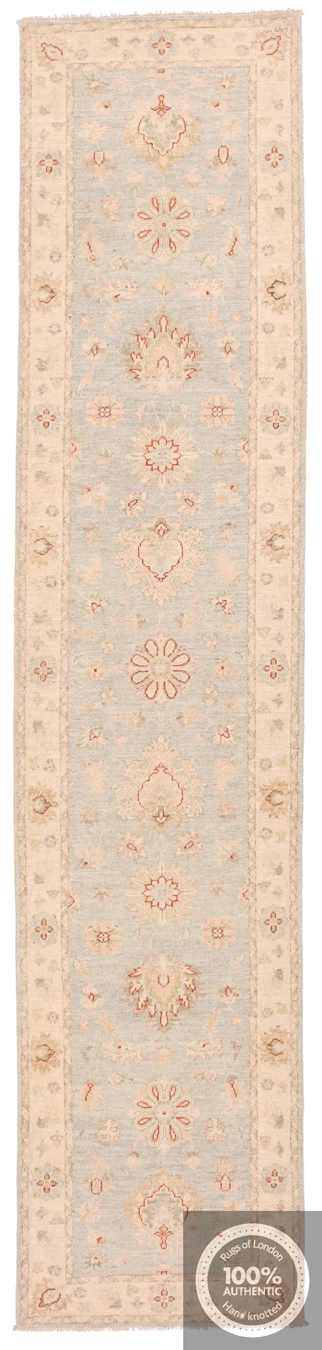 Garous / Ziegler Design Runner – Light Green, 346 × 74 cm