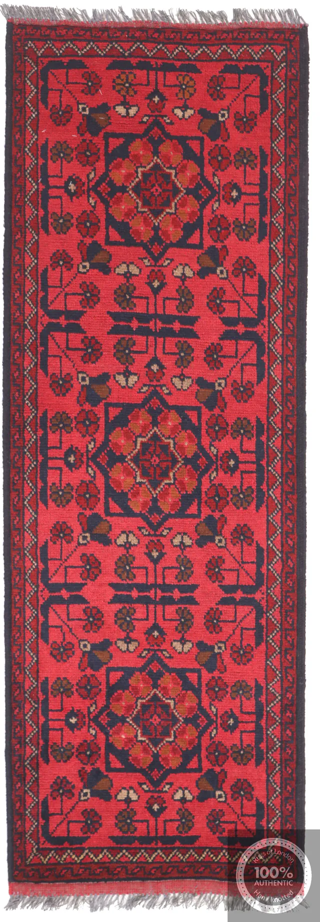 Khal Mohammad Afghan rug, 151 × 50 cm