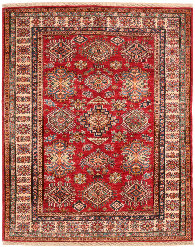 Caucasian Kazak design rug, 195 × 156 cm