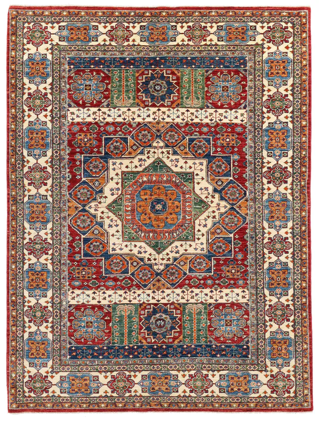 Caucasian / Kazak Design Rug in, 238 × 174 cm