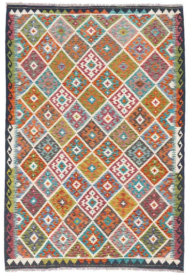 Shirvan Kilim rug, 248 × 169 cm