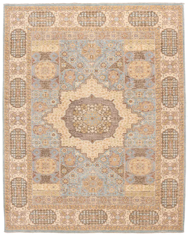 Garous Ziegler Mamluk design rug, 256 × 206 cm