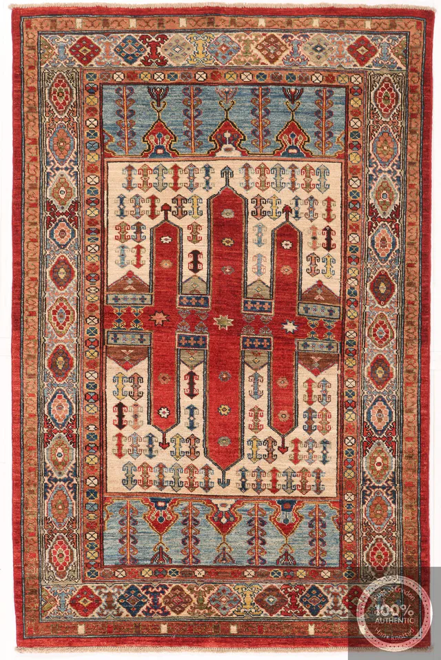 Caucasian design Shirvan rug, 175 × 115 cm
