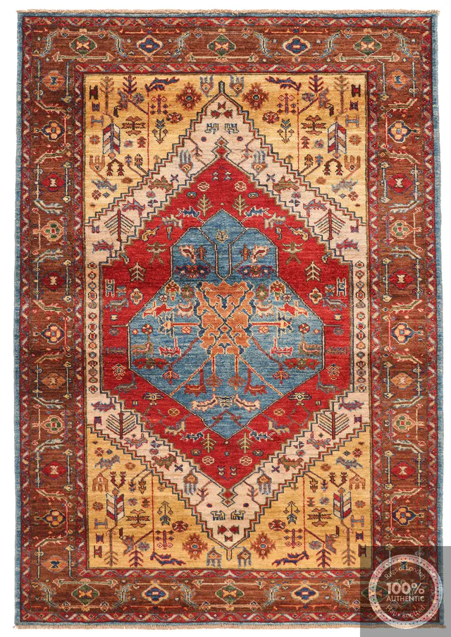 Shirvan Design Rug, 176 × 126 cm