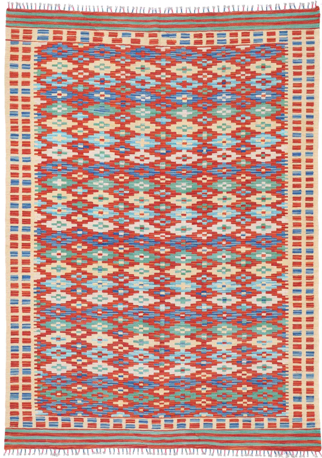 Shirvan Kilim rug in mix colour, 240 × 170 cm