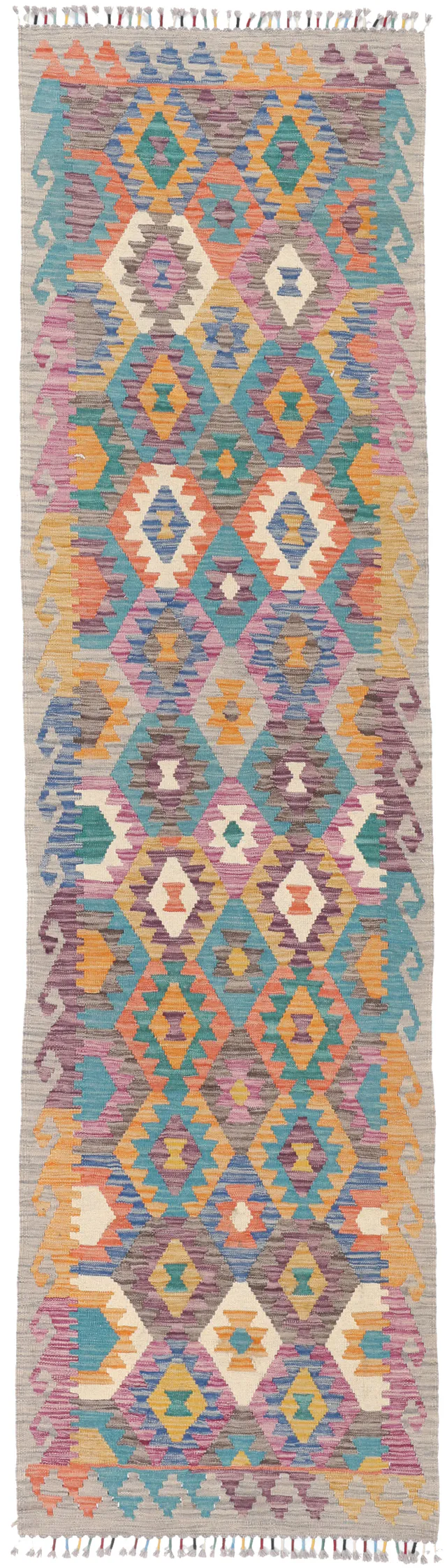 Shirvan Design Kilim Runner, 294 × 80 cm