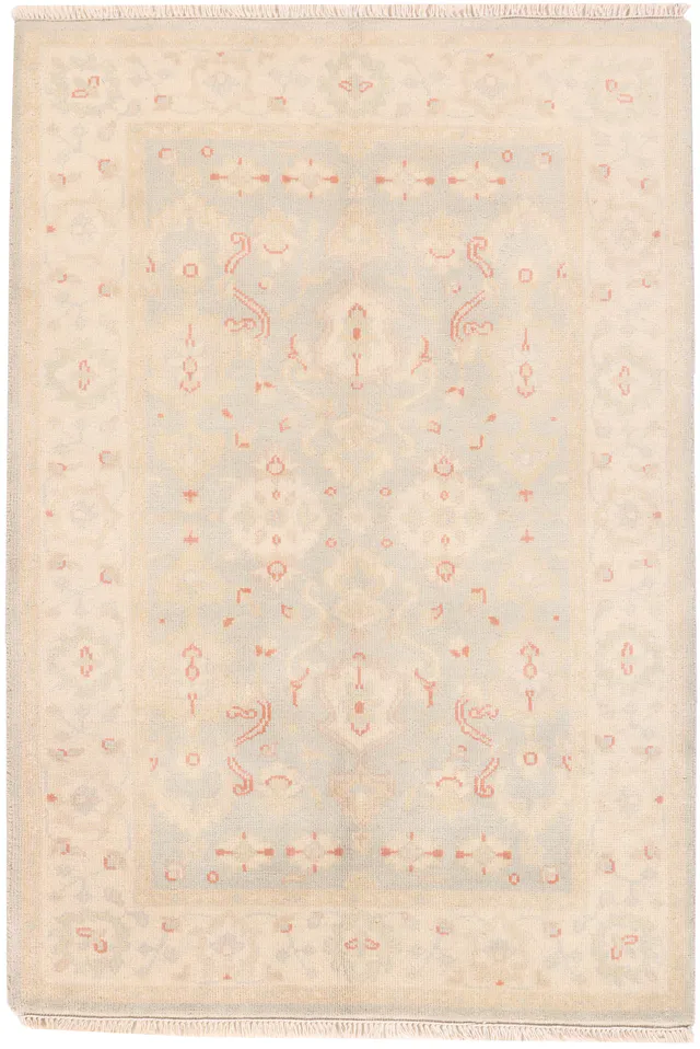 Garous Ushak Design Rug – 5'9 x 4, 180 × 124 cm