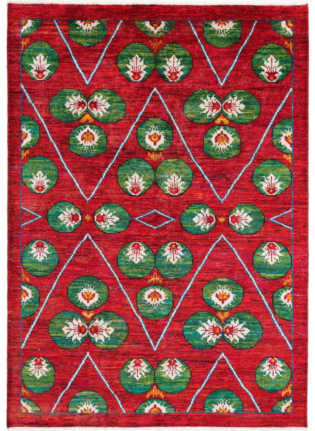 Sari Silk Red rug, 237 × 170 cm