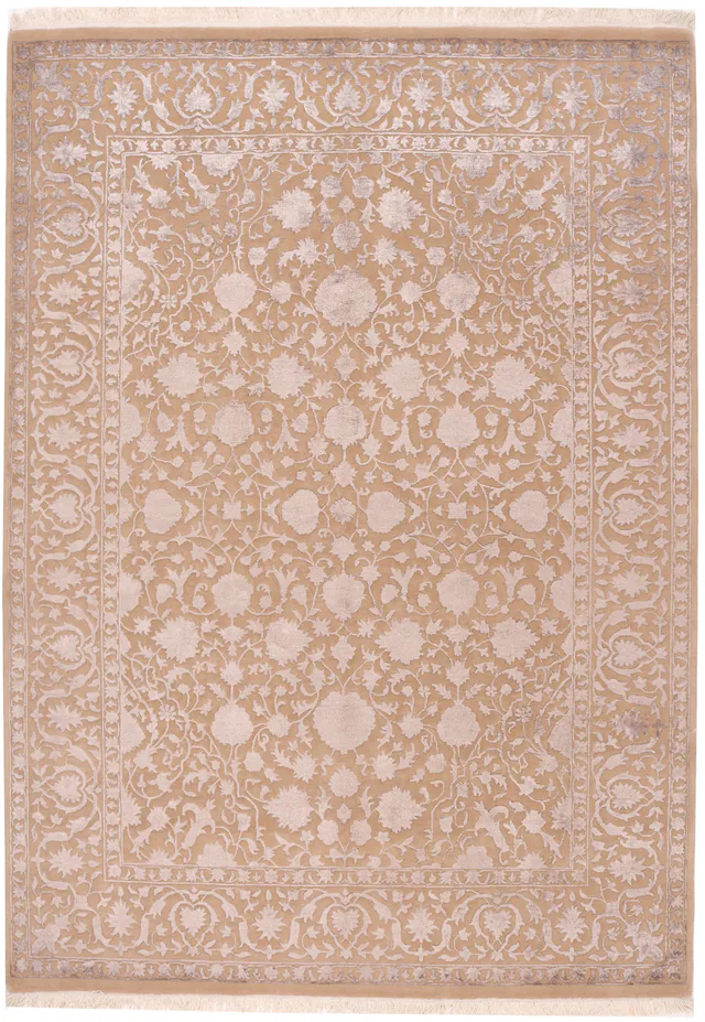 Keshan / Kashan Design Modern Rug Mocha -8 x 5'4, 245 × 168 cm