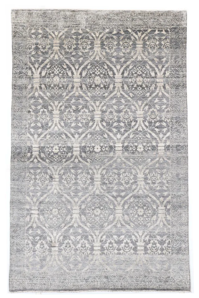 Elegance modern bamboo silk / Ottoman Design in, 247 × 160 cm