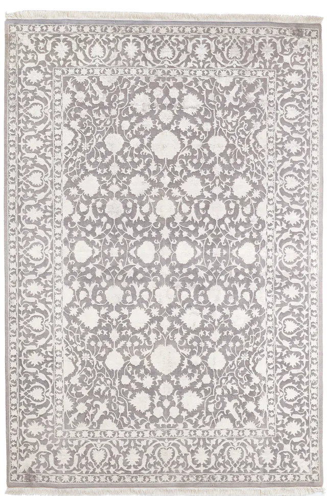 Modern Rug in Grey, 250 × 162 cm