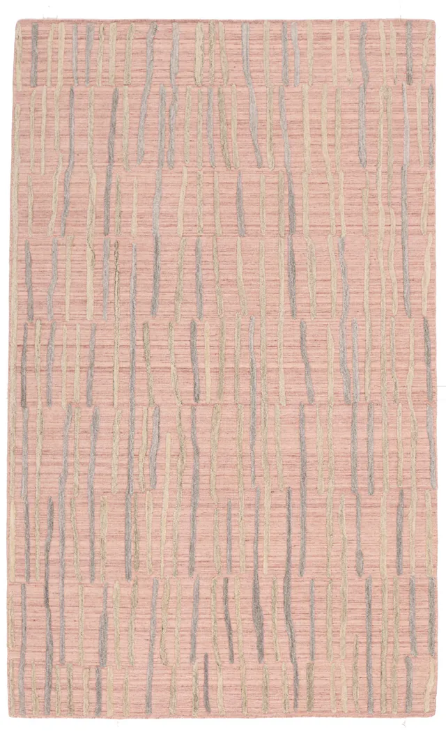 Pink Modern part silk design 8 x 4'8, 245 × 149 cm