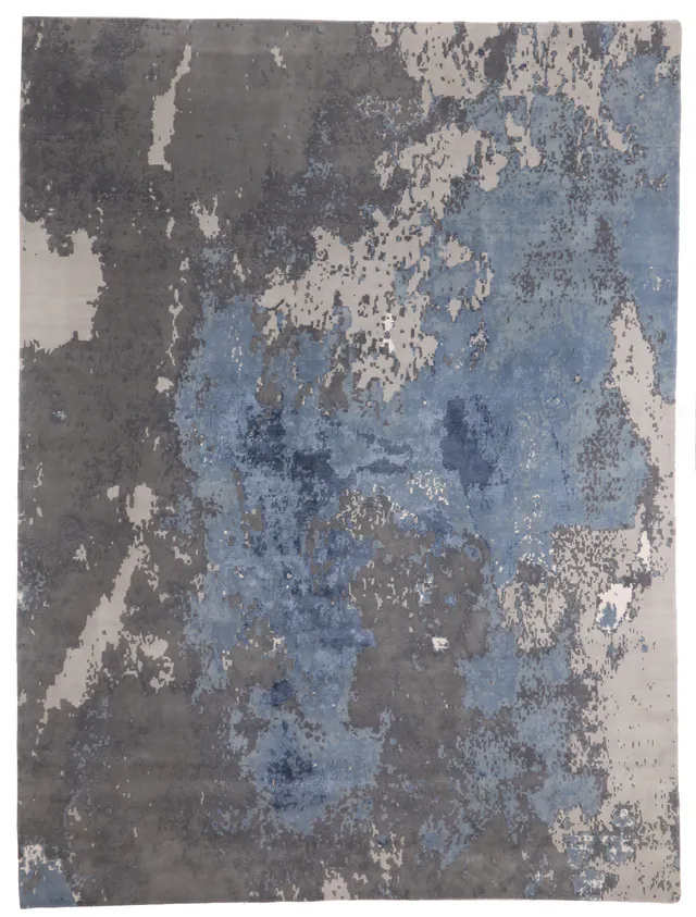 Modern part silk design, 370 × 279 cm