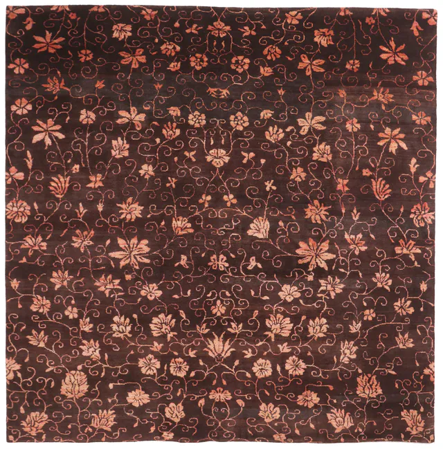 Modern With Flower Design, 240 × 240 cm