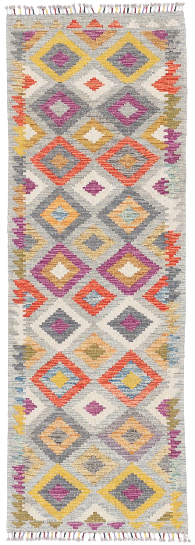 Shirvan Design Kilim Runner, 237 × 79 cm