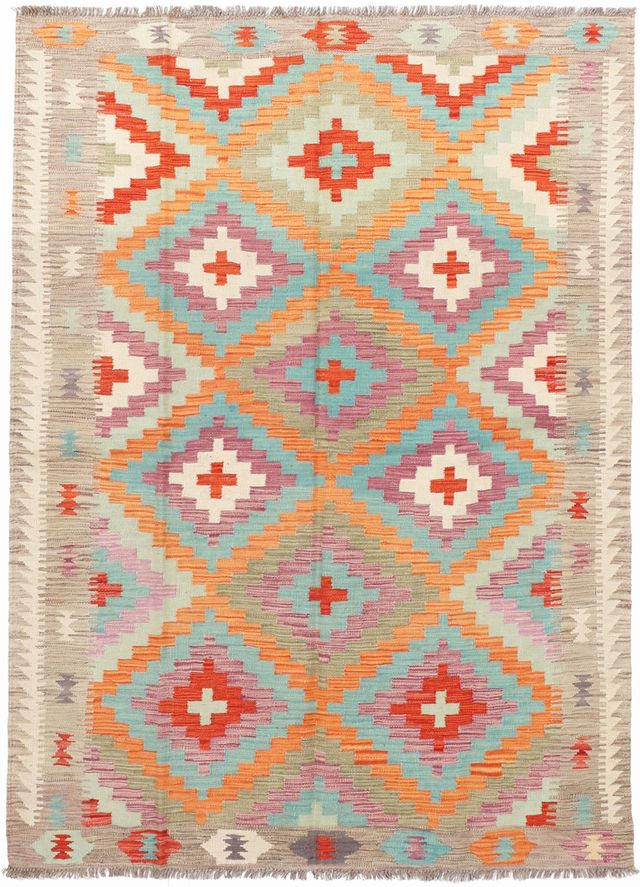 Shirvan Design Kilim, 208 × 152 cm