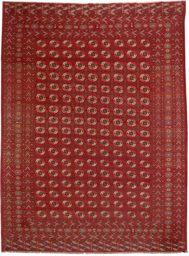 Turkmen/Turkoman Rug, 581 × 430 cm