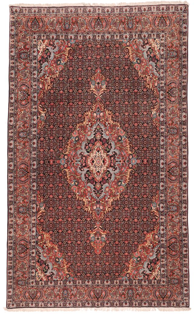Fine Bidjar Rug with Silk Highlights, 330 × 200 cm
