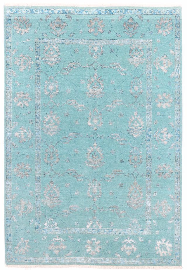 contemporary modern rug – part silk, 248 × 167 cm