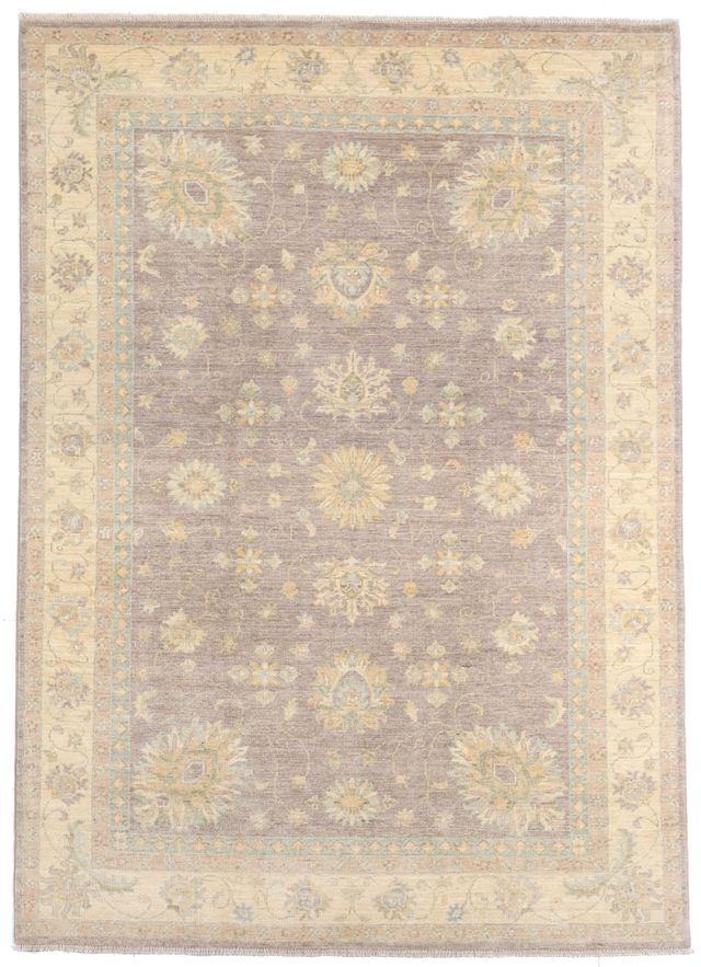 Garous Ziegler Grey & Beige Rug in, 247 × 167 cm
