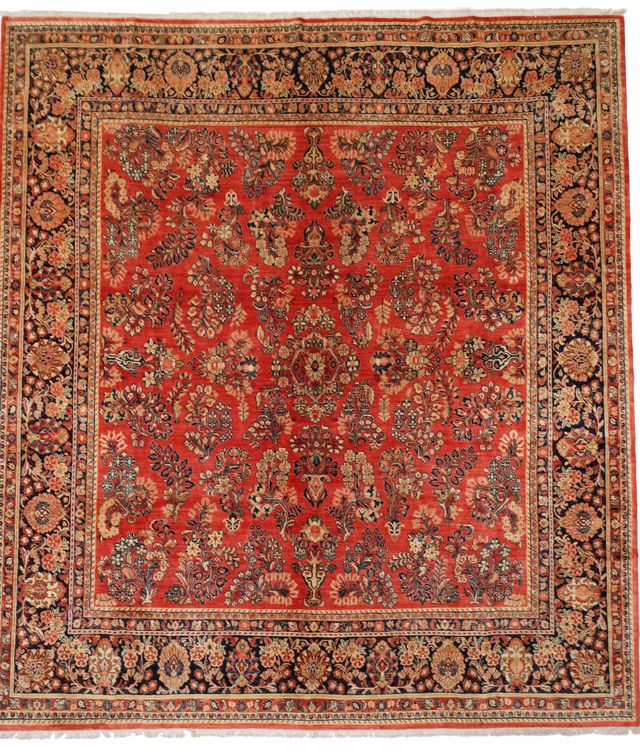 Persian Saruk / Sarouk Rug in, 411 × 366 cm