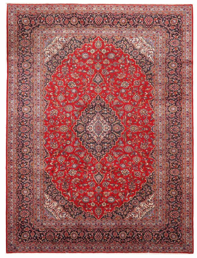 Keshan/Kashan Design Rug, 403 × 297 cm