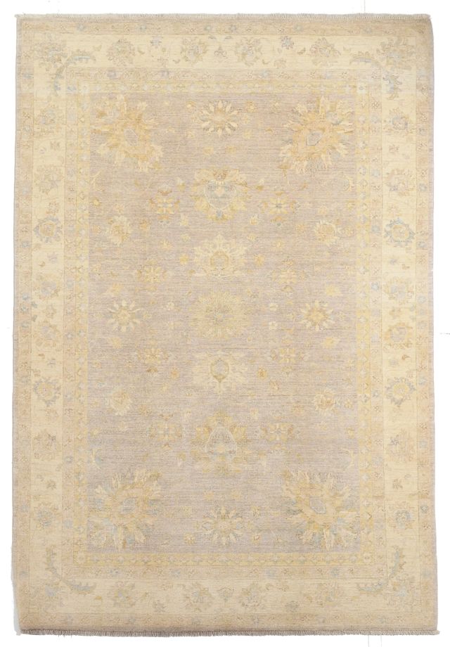 Garous Ziegler design rug – Beige and Grey in, 245 × 166 cm