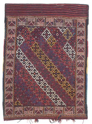 Kurdi Gouchan SaddleBag, 103 × 75 cm