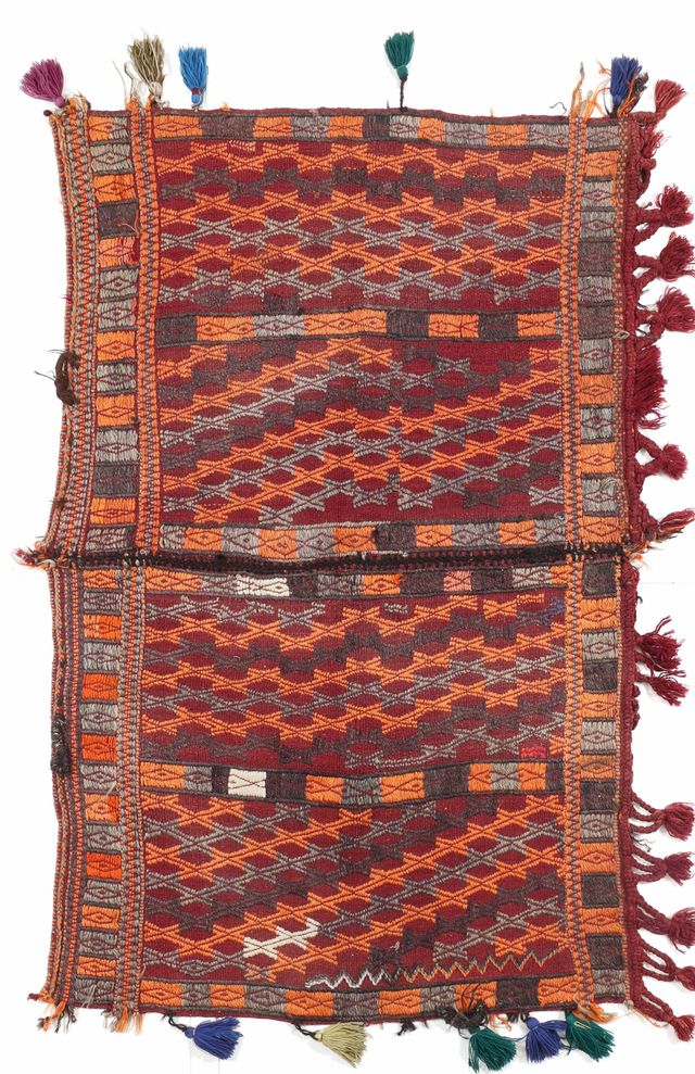 Bownat Khorjin SaddleBag circa 1950, 103 × 173 cm