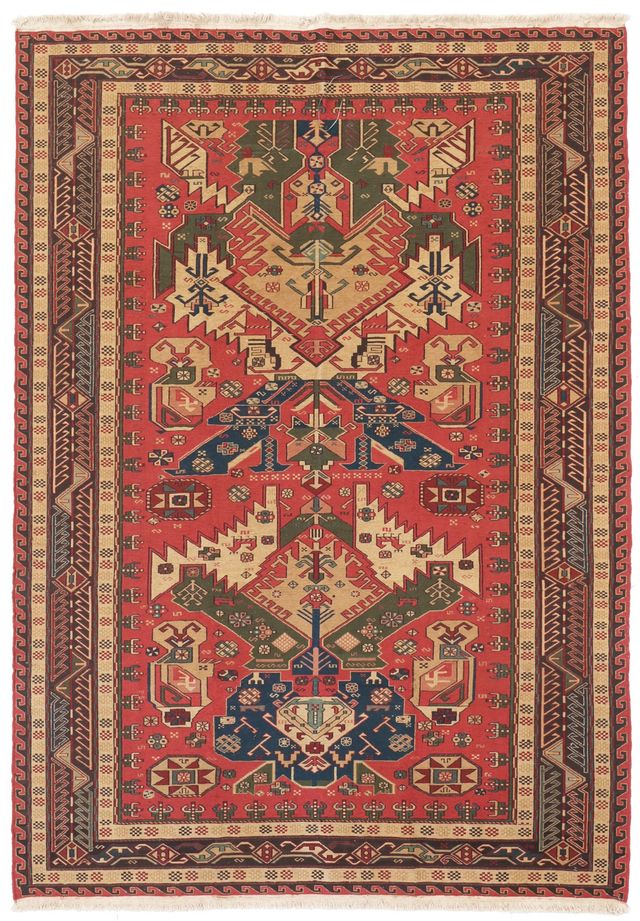 Suzani Afshar Fine Kilim Rug in, 270 × 192 cm