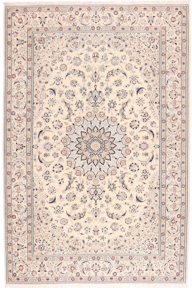 Persian Nain 9la Rug with Silk Highlights, 304 × 203 cm