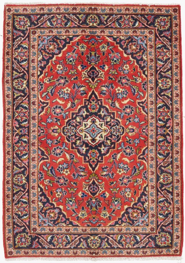 Persian Keshan / Kashan Rug, 144 × 102 cm